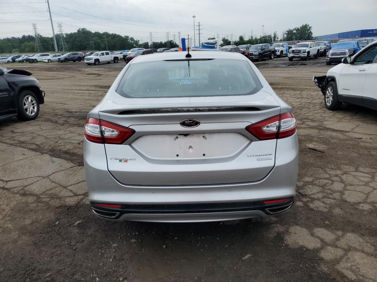 2014 Ford Fusion Titanium vin: 3FA6P0K96ER208477