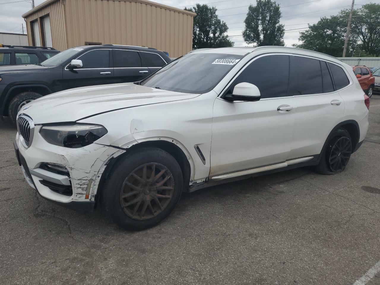 2019 BMW X3 Sdrive30I vin: 5UXTR7C58KLR49198