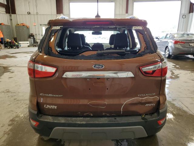 2019 Ford Ecosport Titanium VIN: MAJ6S3KL5KC275318 Lot: 57899154