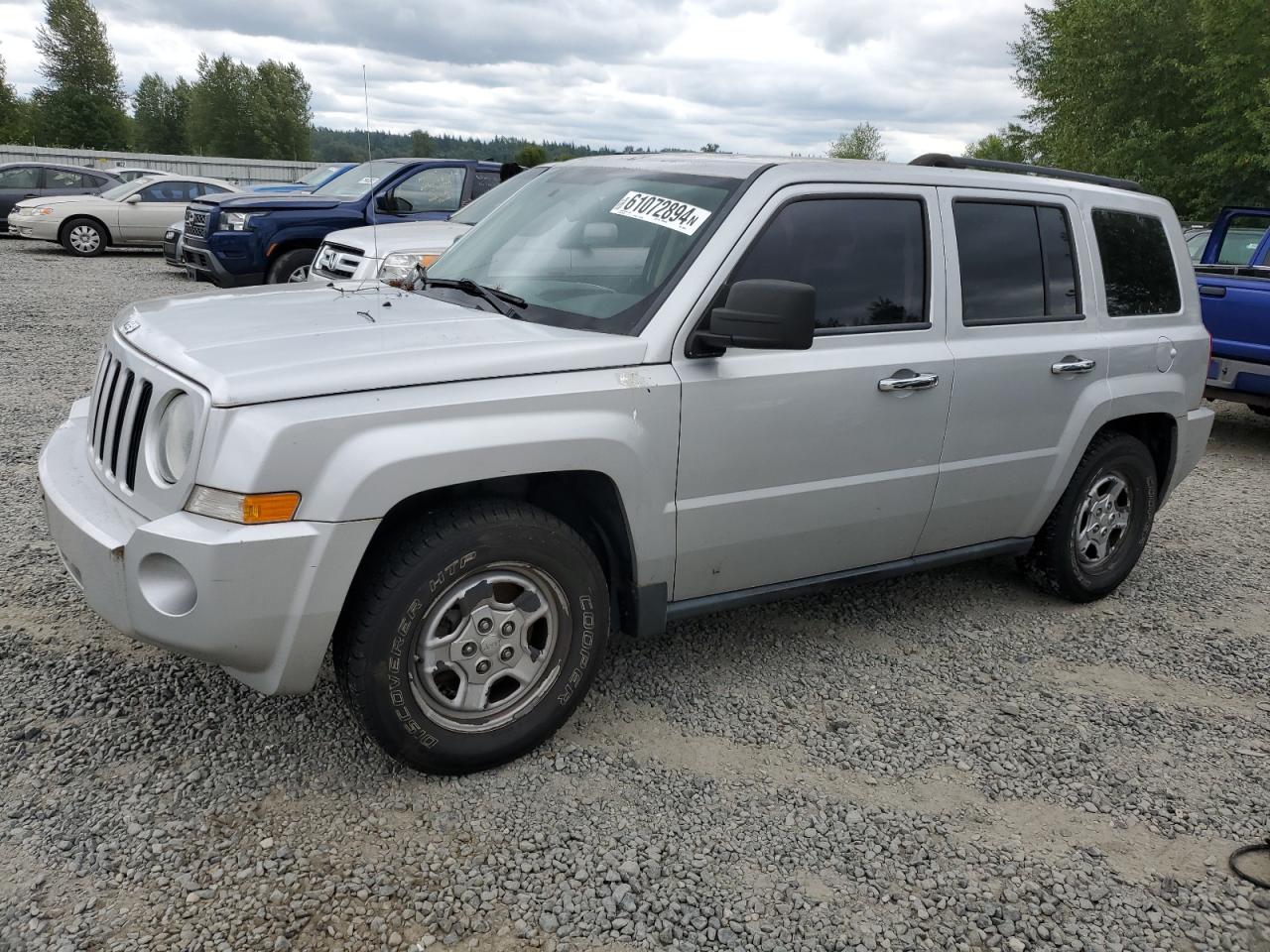 1J8FT28098D708665 2008 Jeep Patriot Sport 1J8FT28098D708665 2008 Jeep Patriot Sport