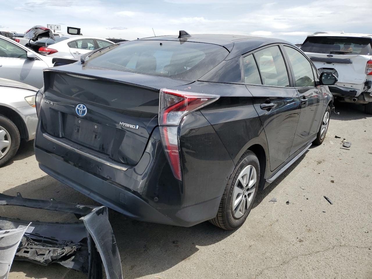 JTDKBRFU8H3056537 2017 Toyota Prius