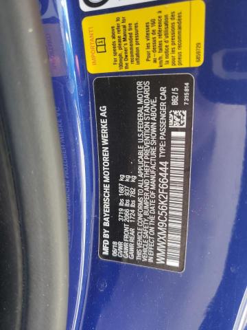 2019 MINI COOPER JOH WMWXM9C56K2F66444