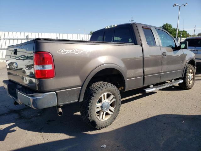 FORD F150 2007 gray 4dr ext flexible fuel 1FTPX14V07FA81112 photo #4