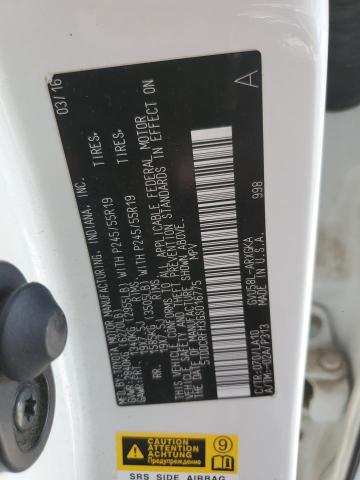 2016 Toyota Highlander Hybrid Limited VIN: 5TDDCRFH3GS016775 Lot: 59063154