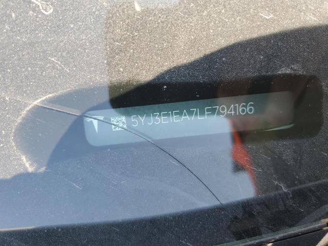 2020 TESLA MODEL 3 - 5YJ3E1EA7LF794166