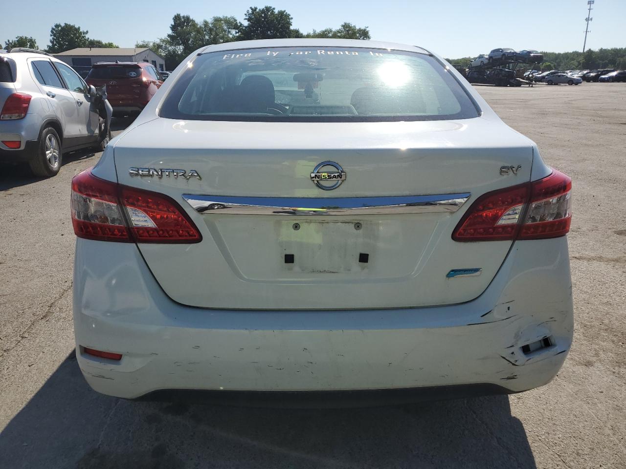 2014 Nissan Sentra S vin: 3N1AB7AP3EY323803