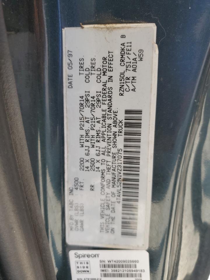 4TAVL52N1VZ317075 1997 Toyota Tacoma Xtracab