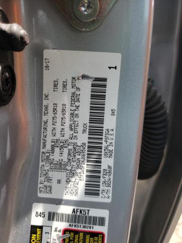 2018 Toyota Tundra Crewmax Sr5 VIN: 5TFDW5F1XJX695450 Lot: 57753654