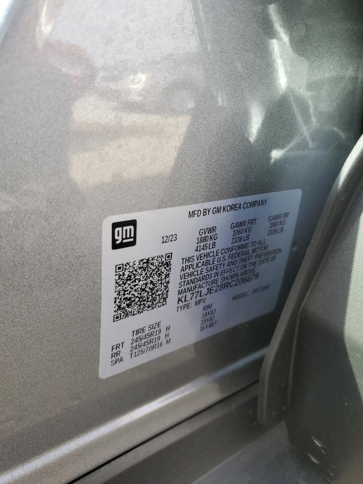 KL77LJE28RC206679 2024 Chevrolet Trax 2Rs