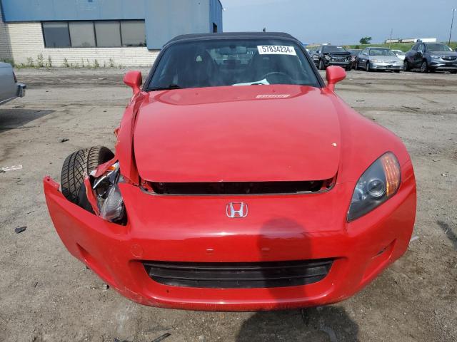 2002 Honda S2000 VIN: JHMAP11442T007573 Lot: 57834234