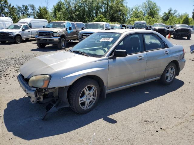 SUBARU IMPREZA RS 2005 silver  gas JF1GD67555H510057 photo #1