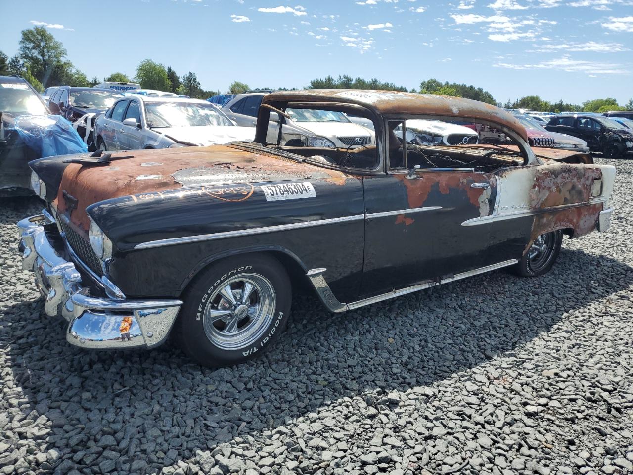 C55B185098 1955 Chevrolet Bel Air