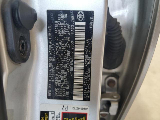 VIN 4T1BF1FK6DU282659 2013 Toyota Camry, L no.12