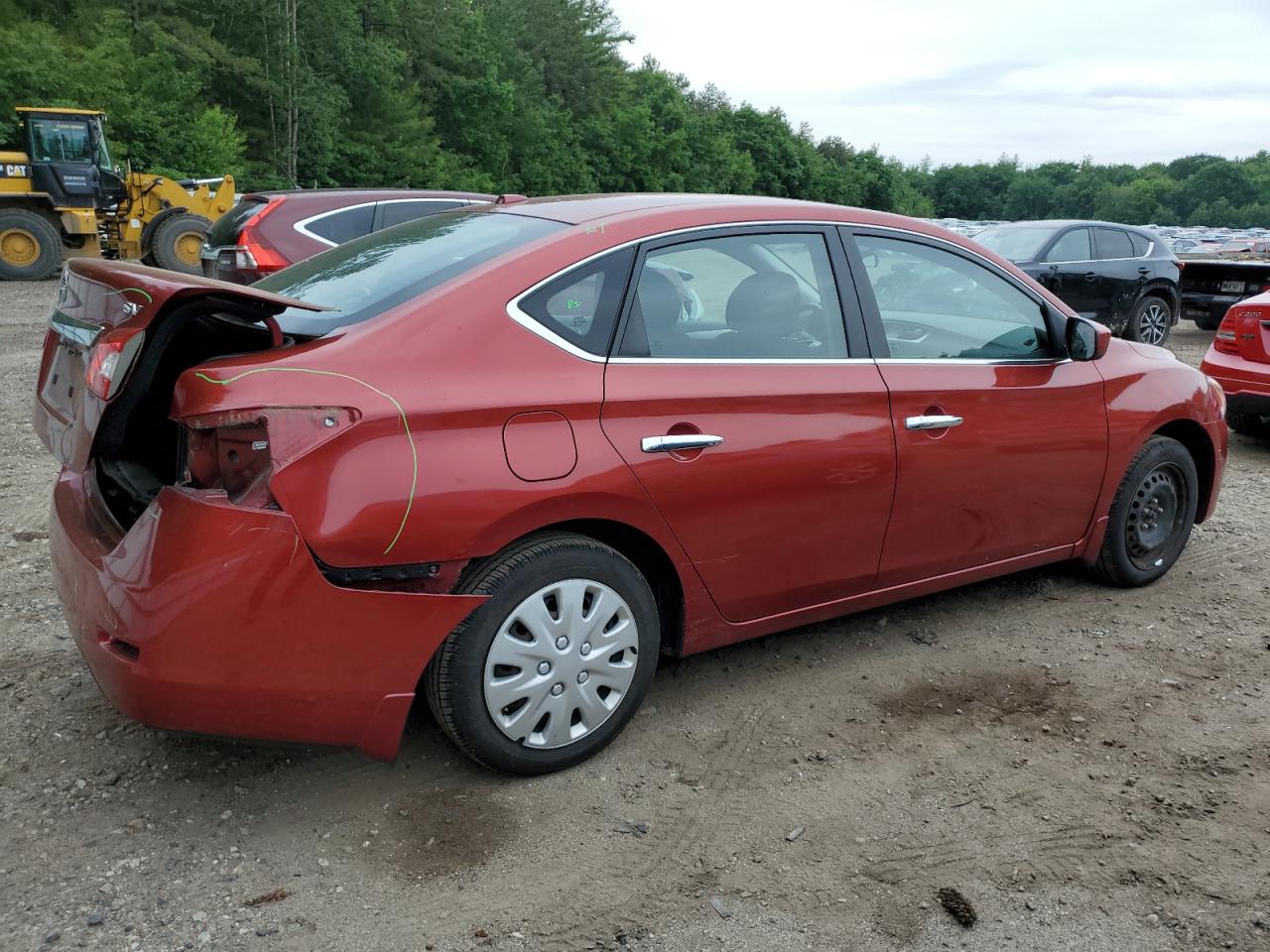 2015 Nissan Sentra S vin: 3N1AB7AP9FY320017