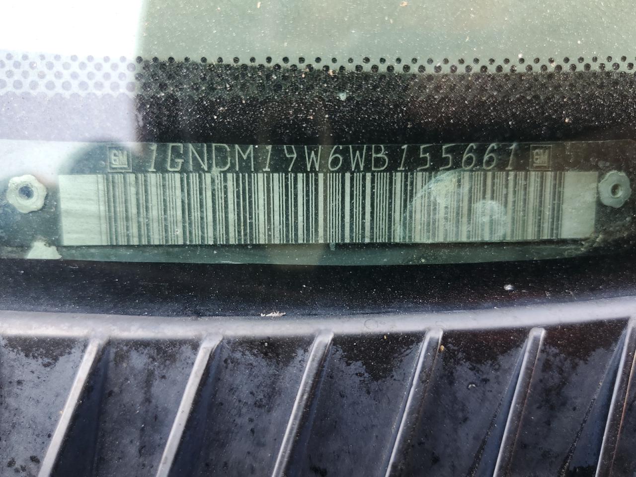 1GNDM19W6WB155661 1998 Chevrolet Astro