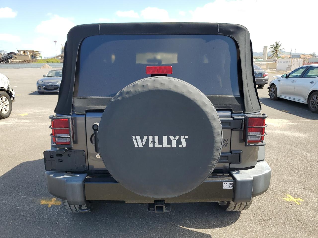 1C4AJWAG4GL261821 2016 Jeep Wrangler Sport