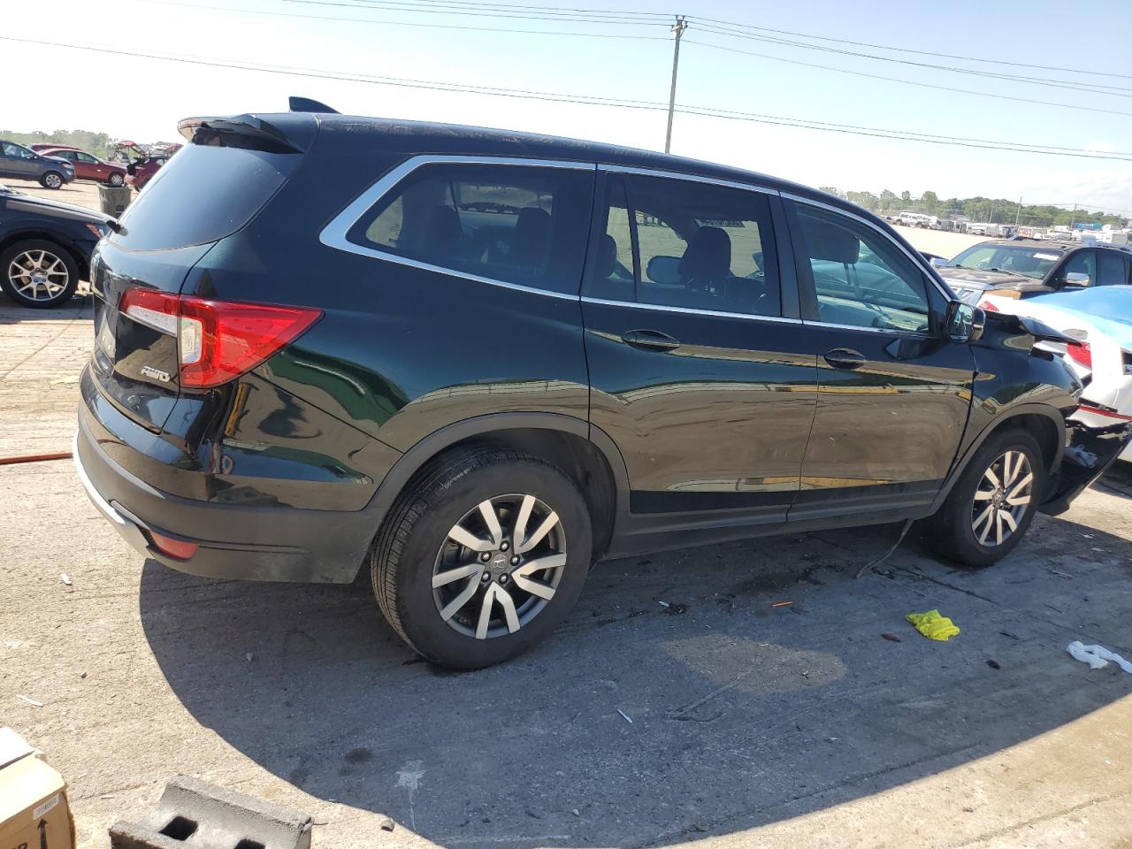 2020 Honda Pilot Exl vin: 5FNYF6H5XLB047692