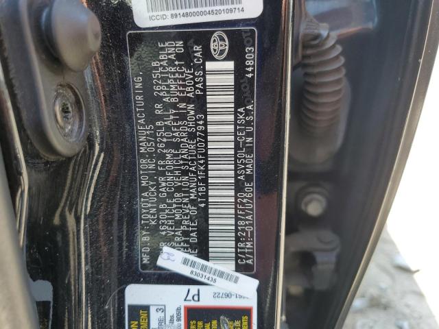 VIN 4T1BF1FK4FU077943 2015 Toyota Camry, LE no.12