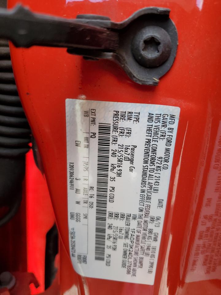 1FADP3K24DL378586 2013 Ford Focus Se