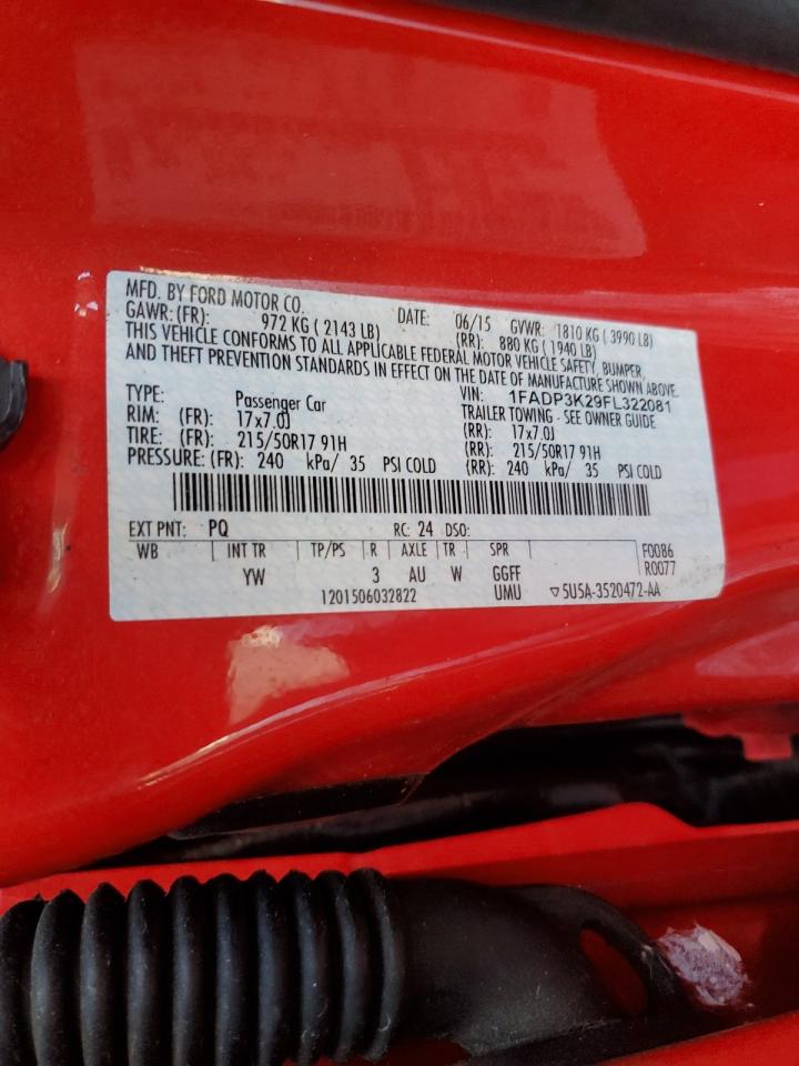 1FADP3K29FL322081 2015 Ford Focus Se