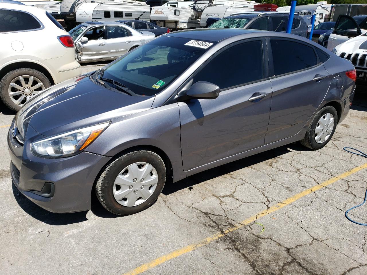 KMHCT4AE3FU862972 2015 Hyundai Accent Gls