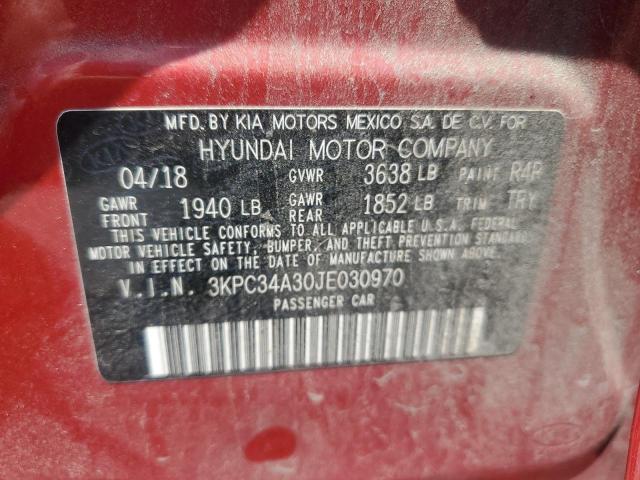 2018 HYUNDAI ACCENT LIM - 3KPC34A30JE030970