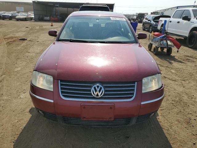 2003 Volkswagen Passat Glx VIN: WVWRH63B83P389112 Lot: 57871344