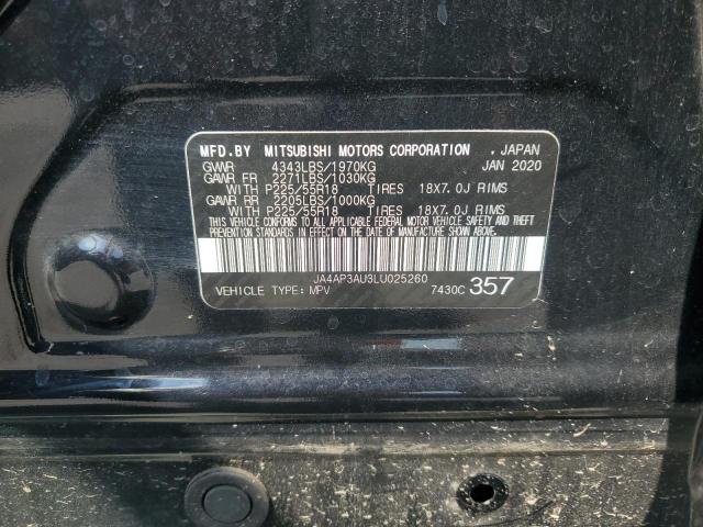 2020 Mitsubishi Outlander Sport Es VIN: JA4AP3AU3LU025260 Lot: 59827904