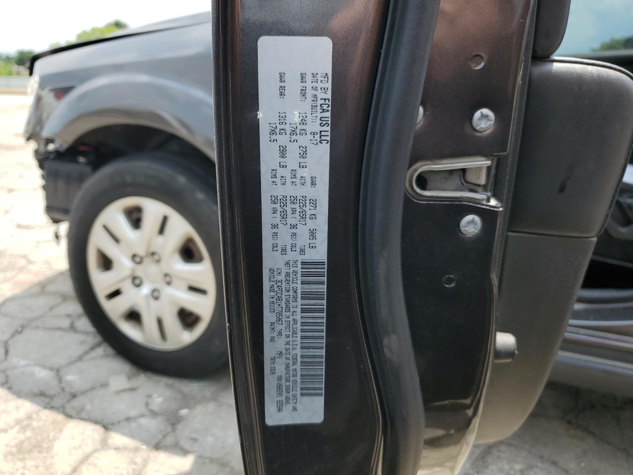 3C4PDCAB1HT705067 2017 Dodge Journey Se