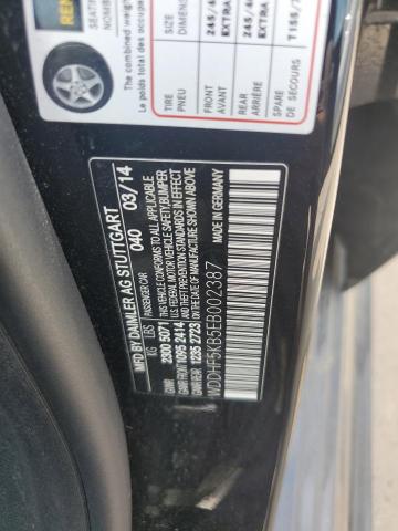 2014 Mercedes-Benz E 350 VIN: WDDHF5KB5EB002387 Lot: 56854394