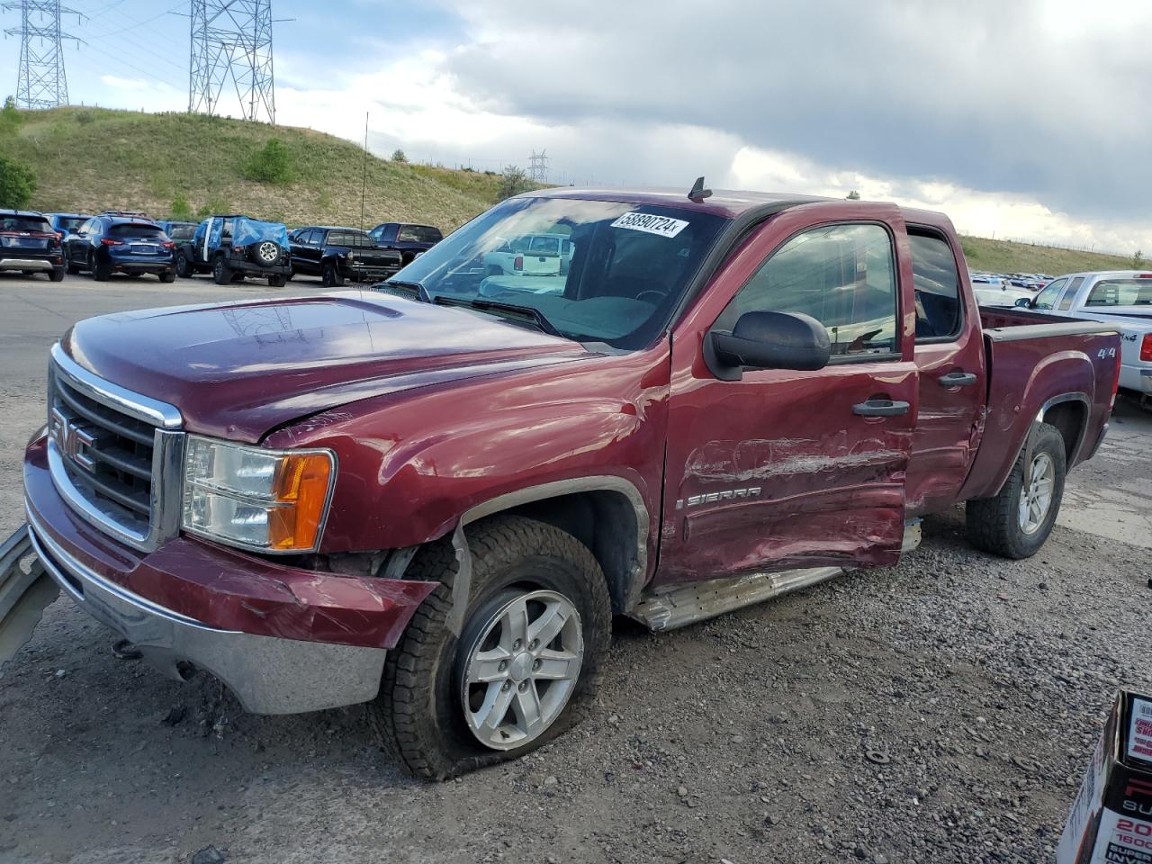 3GTEK23309G221012 2009 GMC Sierra K1500 Sle