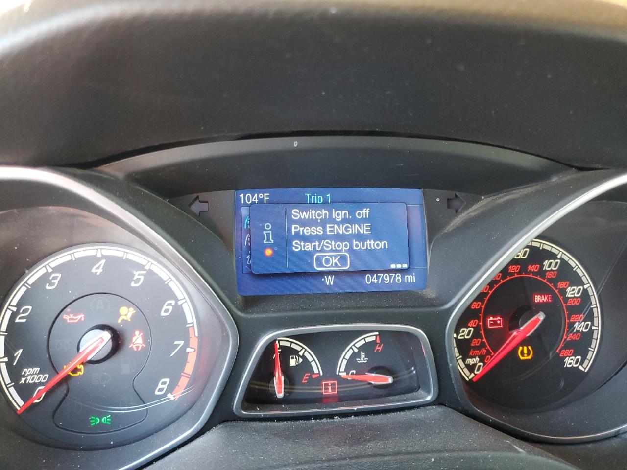 1FADP3L99EL183970 2014 Ford Focus St