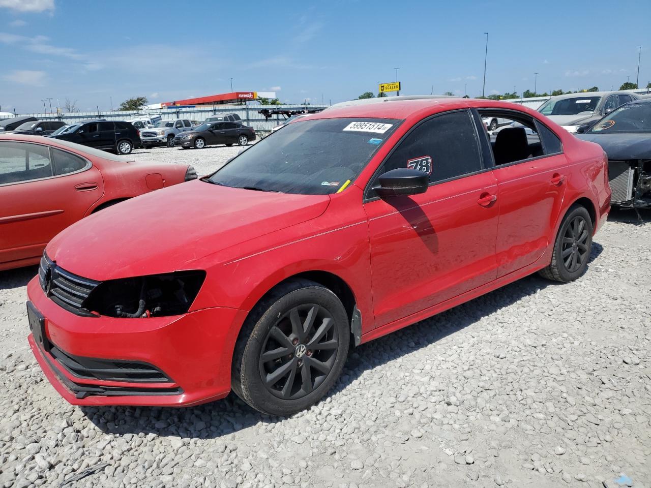 2015 Volkswagen Jetta Se vin: 3VWD17AJ2FM252351