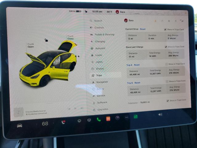 VIN 5YJYGDEE8MF071853 2021 Tesla MODEL Y no.9