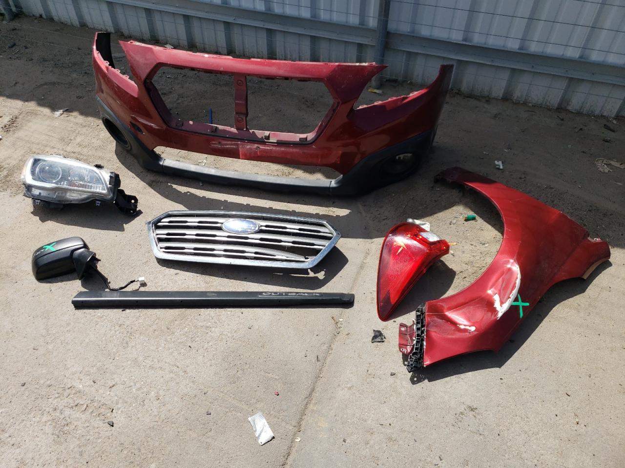 4S4BSAAC7F3204105 2015 Subaru Outback 2.5I