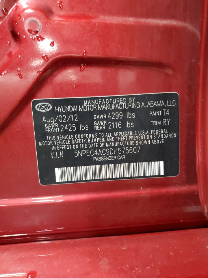 5NPEC4AC9DH575607 2013 Hyundai Sonata Se