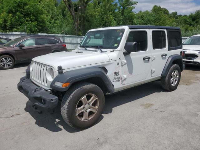 JEEP WRANGLER U 2018 white  gas 1C4HJXDG0JW233973 photo #1