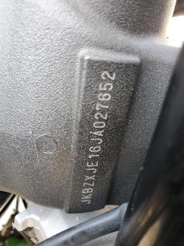 2018 KAWASAKI ZX636 E - JKBZXJE16JA027652