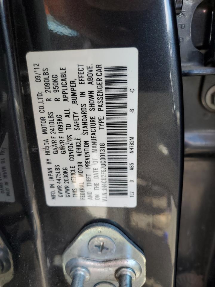 JH4CU2F67DC001318 2013 Acura Tsx Tech