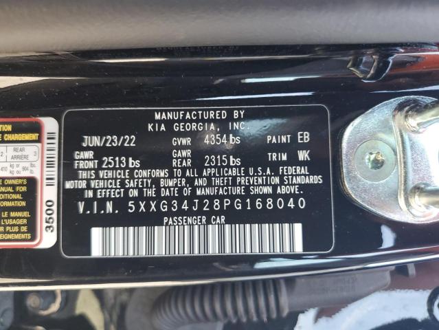 2023 Kia K5 Ex VIN: 5XXG34J28PG168040 Lot: 58286884