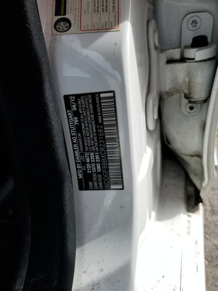 WDDGF8BBXCR231682 2012 Mercedes-Benz C 300 4Matic