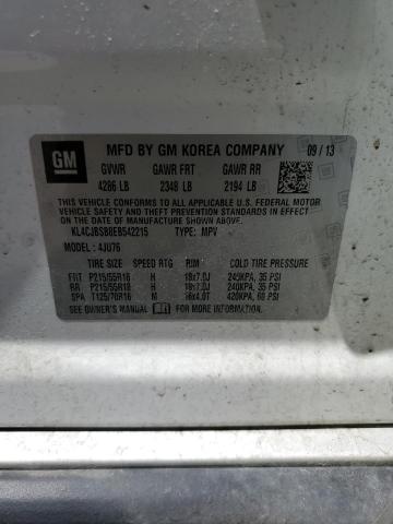 2014 Buick Encore Convenience VIN: KL4CJBSB8EB542215 Lot: 60202664