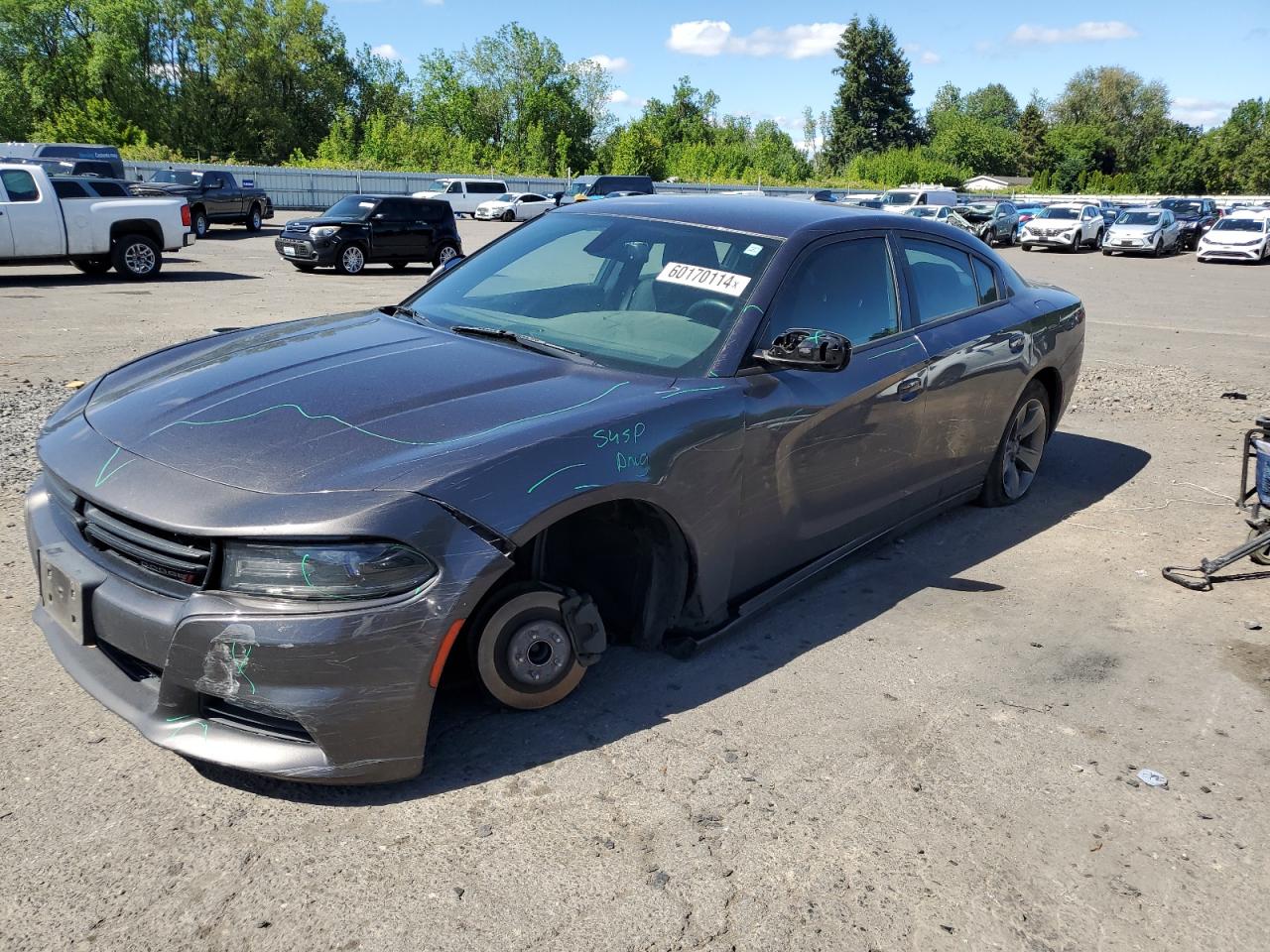 2C3CDXHG8GH149763 2016 Dodge Charger Sxt