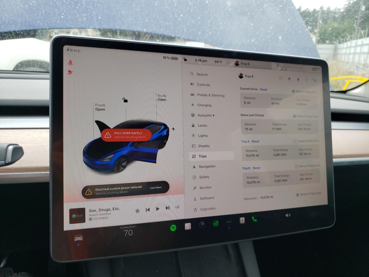 5YJ3E1EBXNF250904 2022 Tesla Model 3