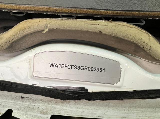 2016 AUDI Q3 WA1EFCFS3GR002954