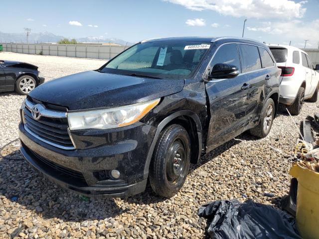 VIN 5TDJKRFH5ES035721 2014 Toyota Highlander, Xle no.1