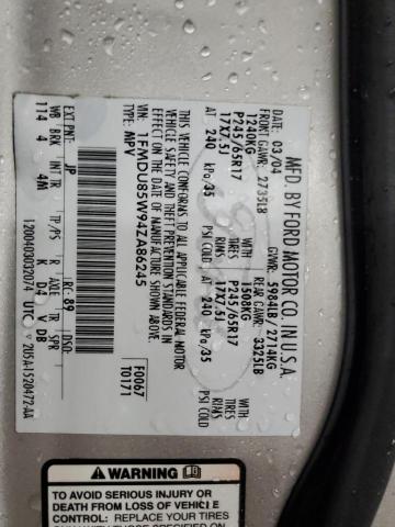 2004 Ford Explorer Limited VIN: 1FMDU85W94ZA86245 Lot: 57506034