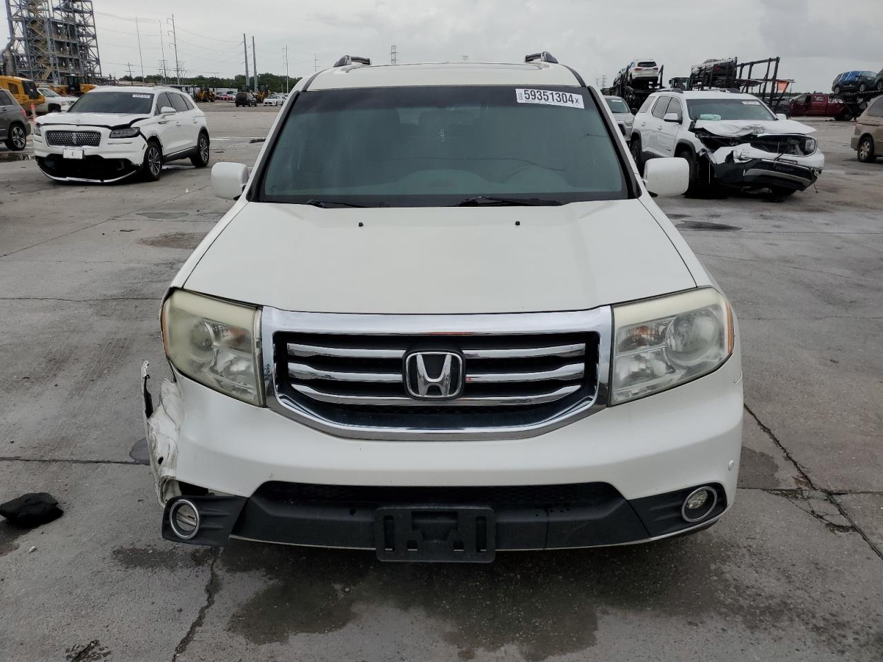 2014 Honda Pilot Touring vin: 5FNYF3H94EB014661