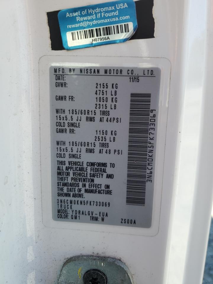 3N6CM0KN5FK733069 2015 Nissan Nv200 2.5S