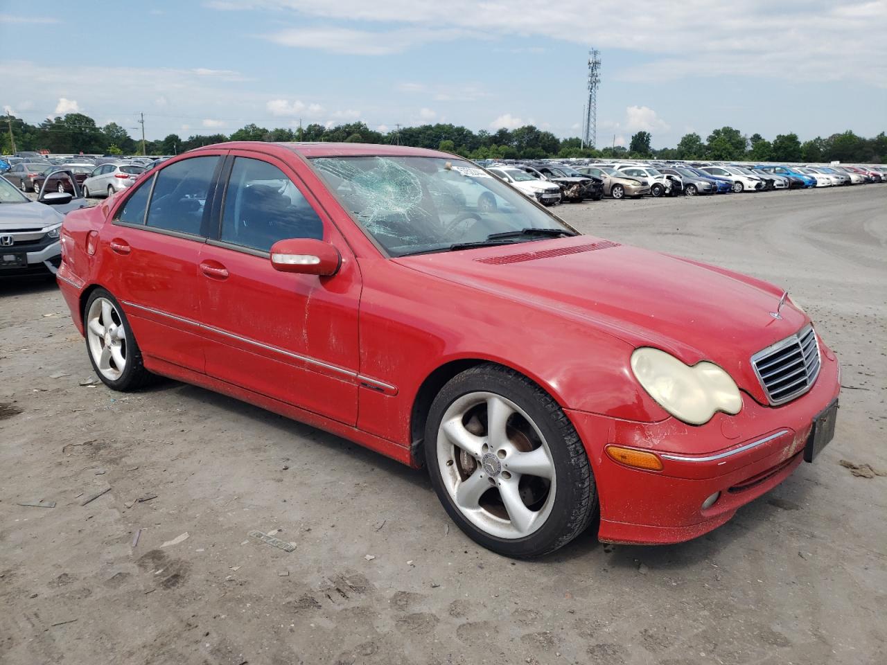 WDBRF40J64F491228 2004 Mercedes-Benz C 230K Sport Sedan